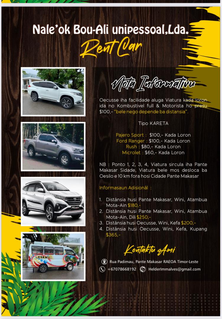 Naleok Bou-Ali, Oecusse