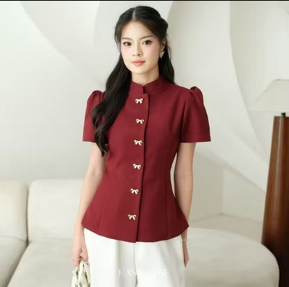 [EastRose] Kora Top | Top Wanita | Atasan Wanita | Pakaian Wanita Vest | Blus | Blouse