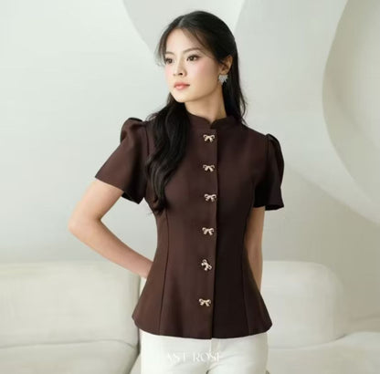 [EastRose] Kora Top | Top Wanita | Atasan Wanita | Pakaian Wanita Vest | Blus | Blouse
