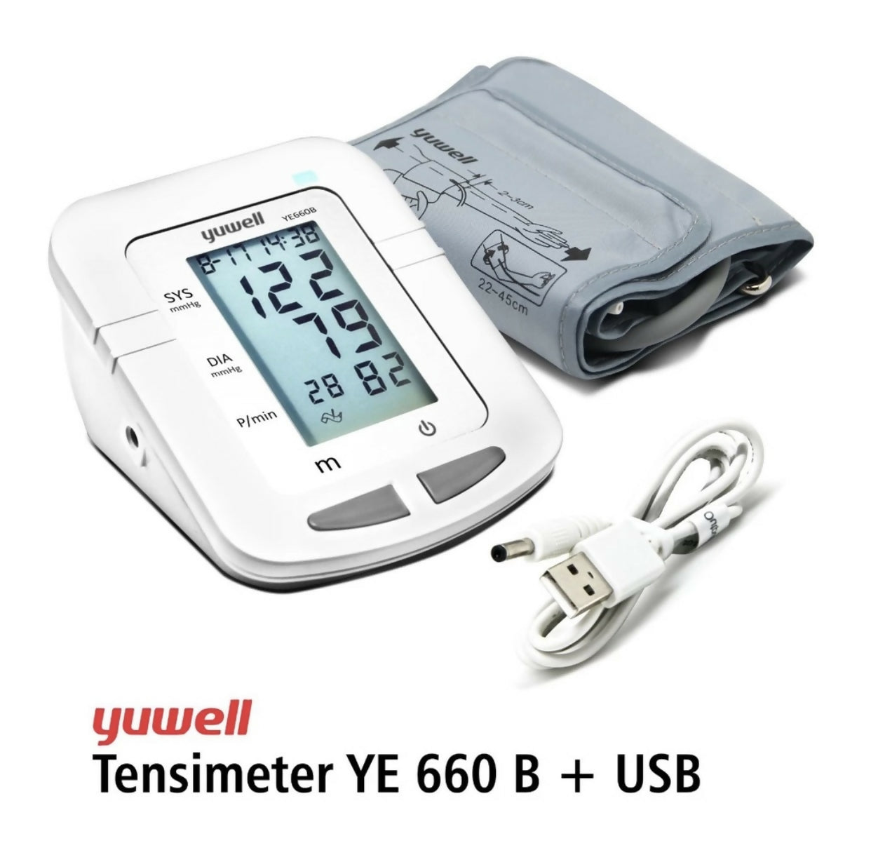 ￼Tensimeter Digital Yuwell 660 B With USB