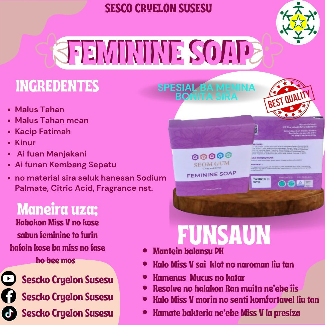 femenine soap