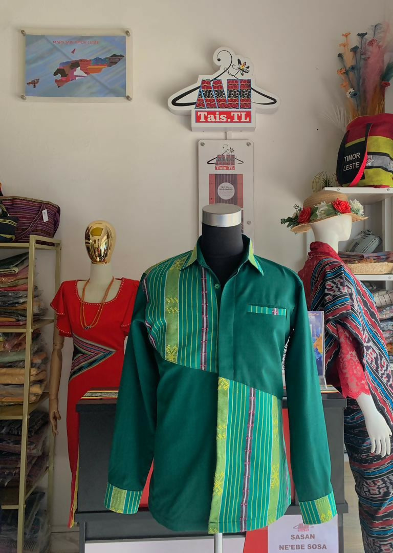 Kemeja Tais Lengan Panjan untuk Pria