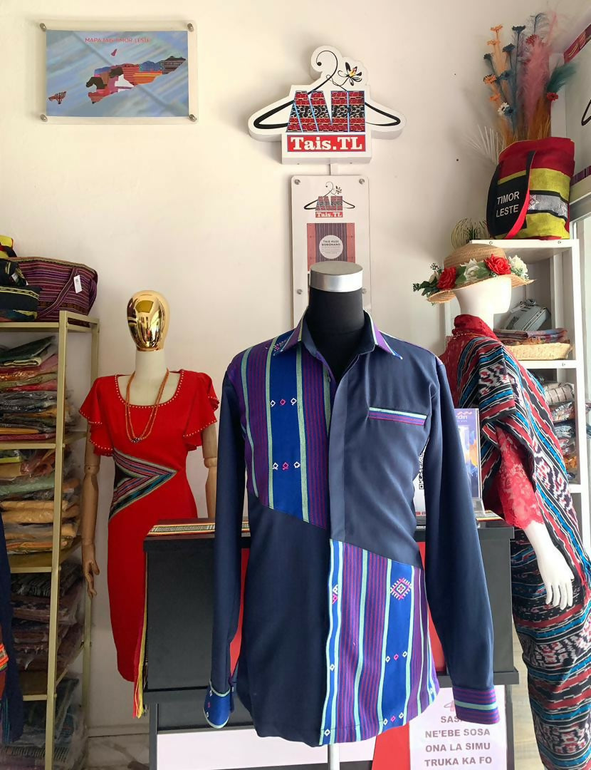 Kemeja Tais Lengan Panjan untuk Pria