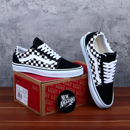 Sepatu Vans Oldskool Checkerboard