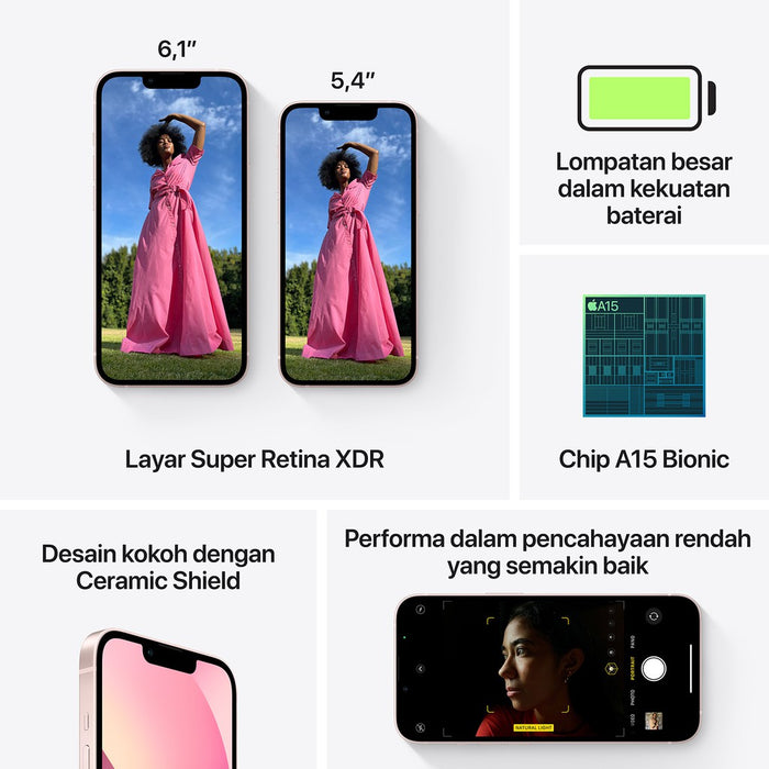 Apple iPhone 13 128GB Garansi Resmi iBox