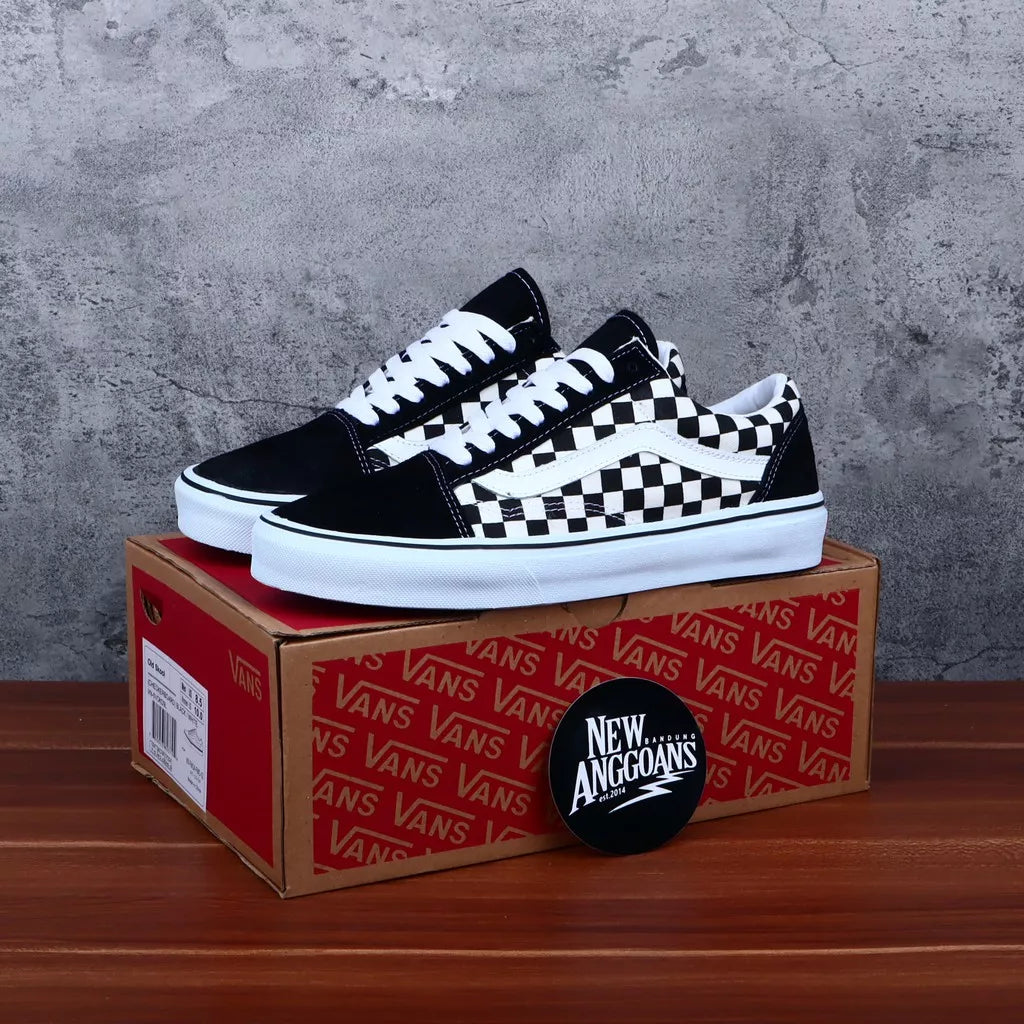 Sepatu Vans Oldskool Checkerboard