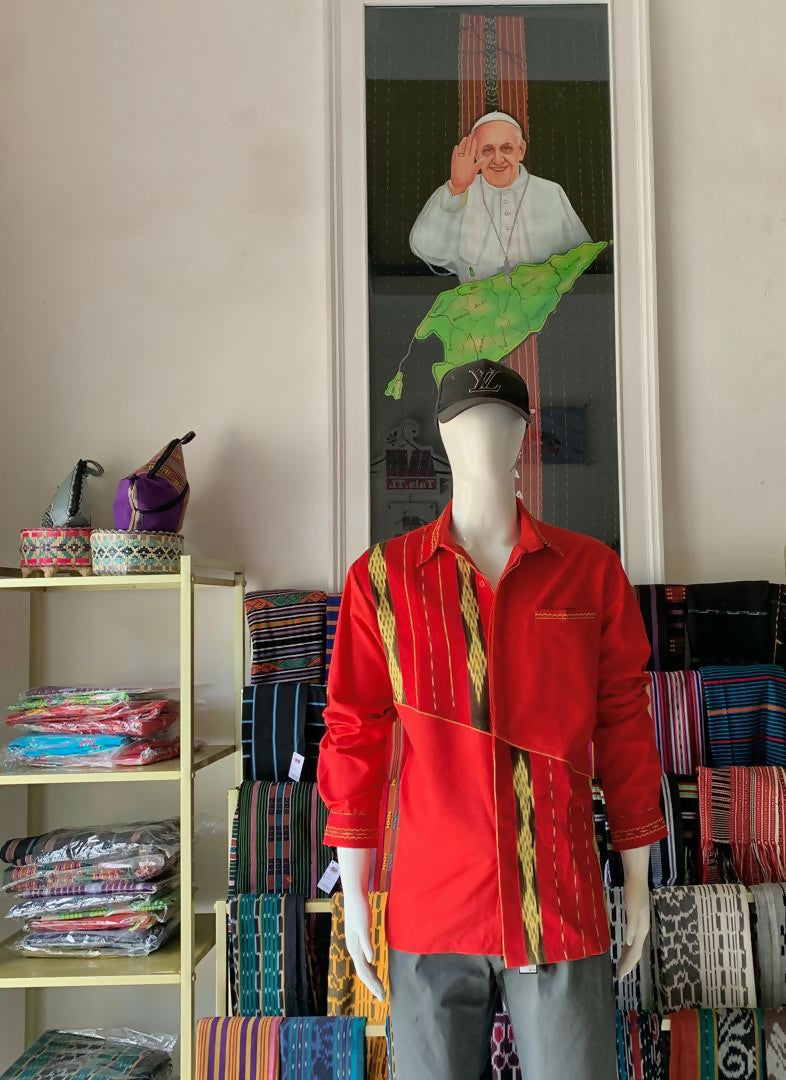 Kemeja Tais Lengan Panjan untuk Pria