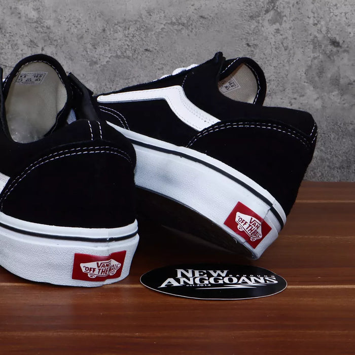 Sepatu Vans Oldskool Classic Basic Black White