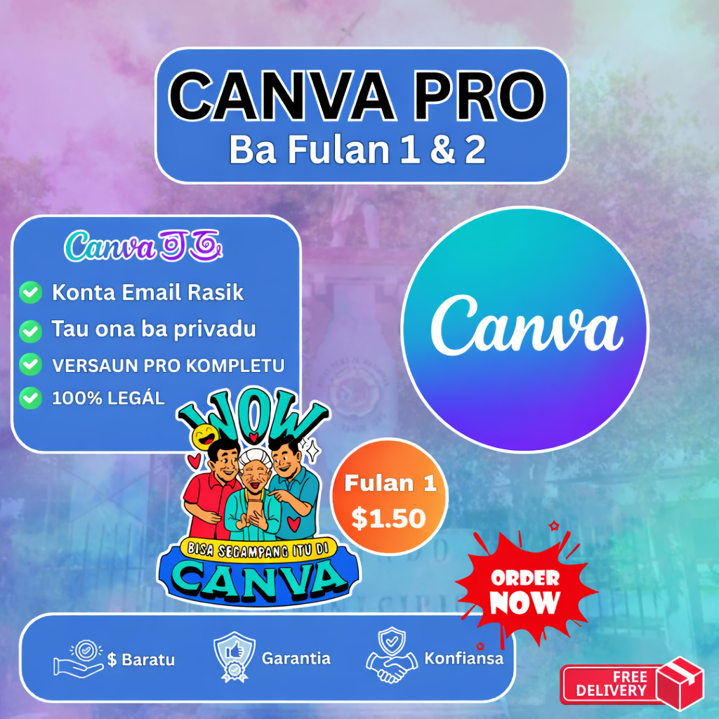 10,000+ Premium Canva Templates | Dezeñu sira ne'ebé prontu atu uza | Perfeitu ba Negósiu & Konteúdu - Garantia Tomak!