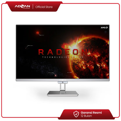 Advan komputer All In One PC AIO OnePC AMD RYZEN 5 5500U 8+512GB Windows 11 24 Inch Full HD 99% SRGB