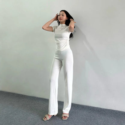 [ELEVENBASIC] EMMA KNIT SET | ONE SET TURTLE NECK | SETELAN WANITA ROK & CELANA RAJUT