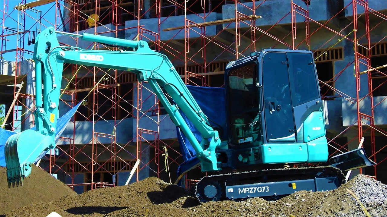 Kobelco Mini Excavator SK 50 Cabin