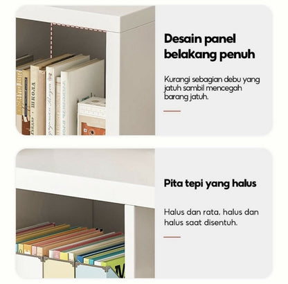 Rak buku anak, rak penyimpanan, lemari buku, lemari penyimpanan, rak buku