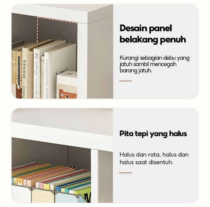 Rak buku anak, rak penyimpanan, lemari buku, lemari penyimpanan, rak buku