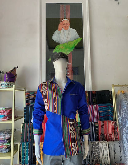 Kemeja Tais Lengan Panjan untuk Pria