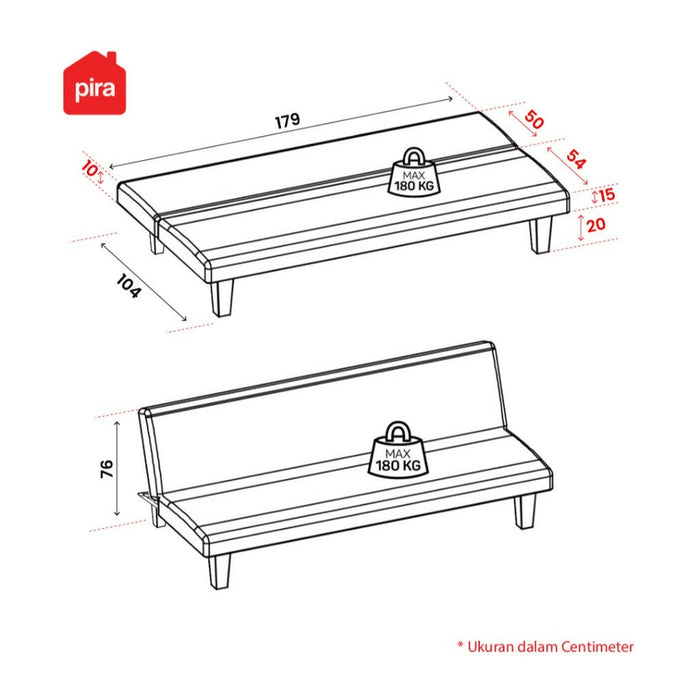 Sofa , sofa lipat , sofa bed , sofa kasur