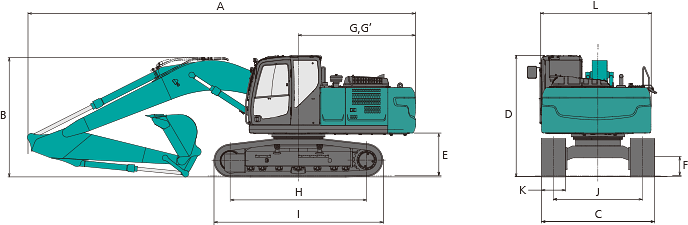 Kobelco Excavator SK200