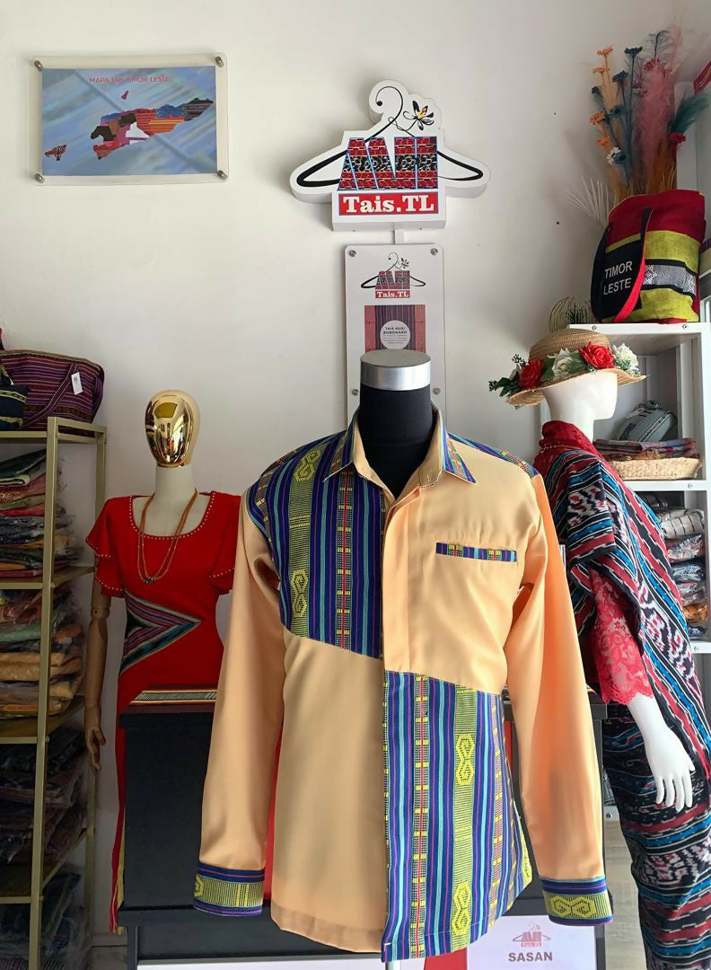 Kemeja Tais Lengan Panjan untuk Pria