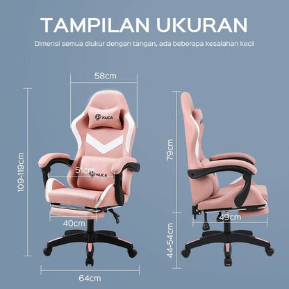 Kursi gaming , kursi kantor , kursi kerja