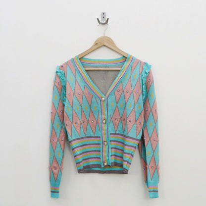 Palena Knit Cardy Top