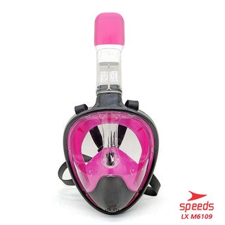 Snorkling Masker Snorkel Diving Mask Full Face Tali Karet M6109