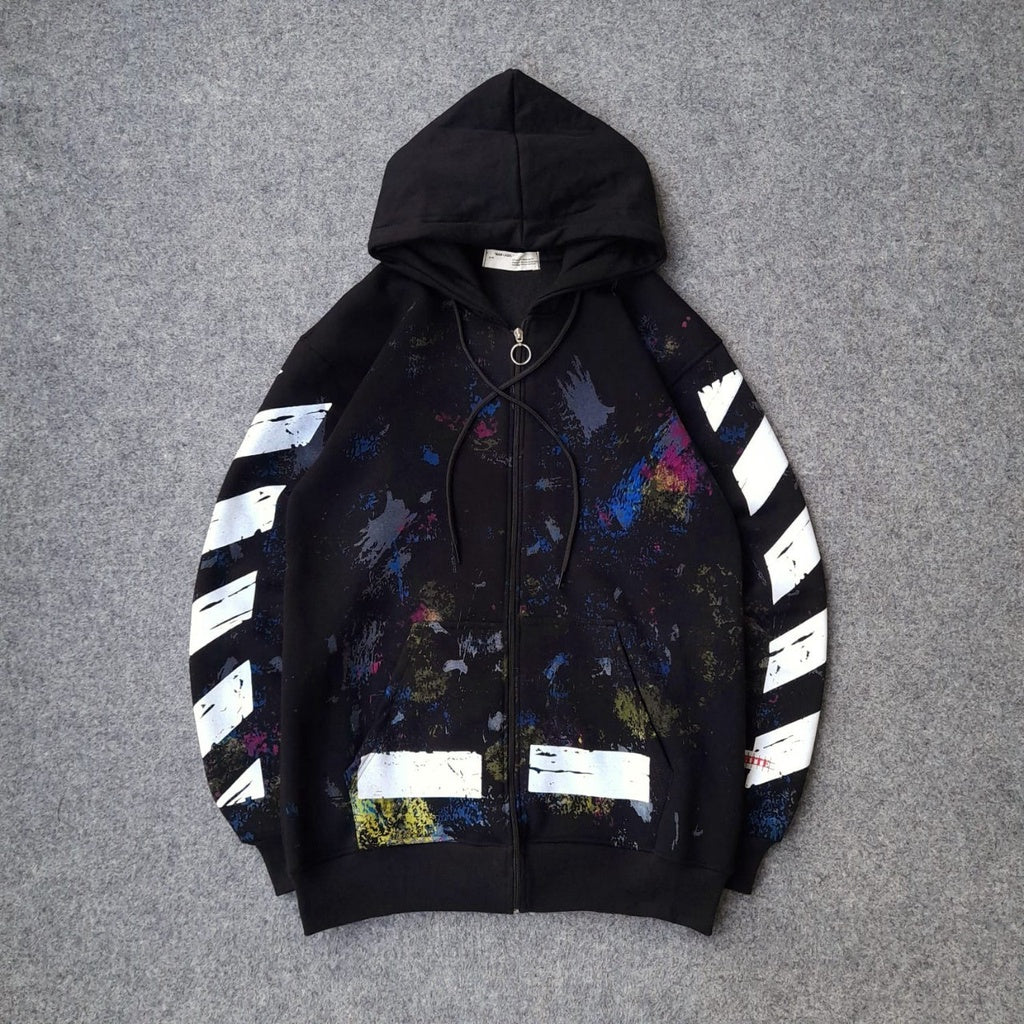 Off white clearance galaxy hoodie original