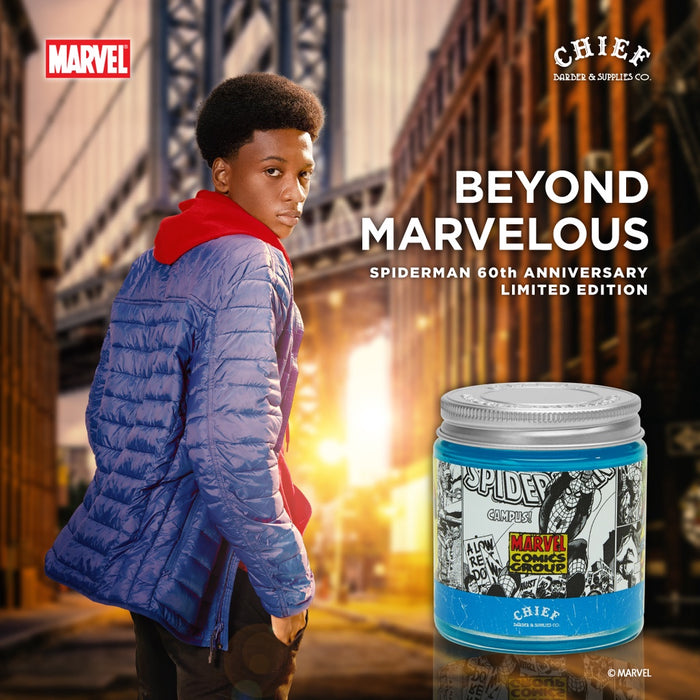 [MARVEL Limited Edition] CHIEF BLUE - Pomade Water Based 4oz
