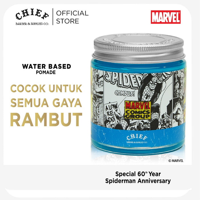 [MARVEL Limited Edition] CHIEF BLUE - Pomade Water Based 4oz