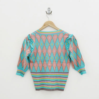 Palena Knit Cardy Top