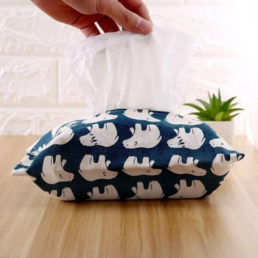 TEMPAT TISSUE KOTAK BAHAN KAIN