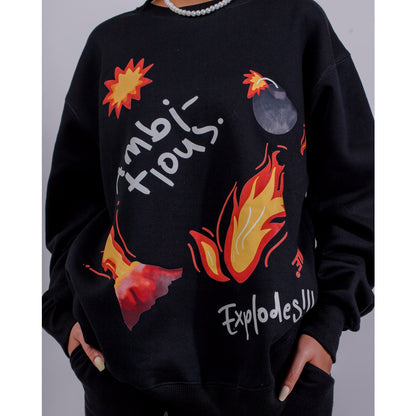 Crewneck Fire