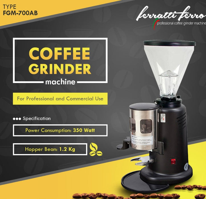 Coffee Grinder Machine Ferratti Ferro FGM700AB