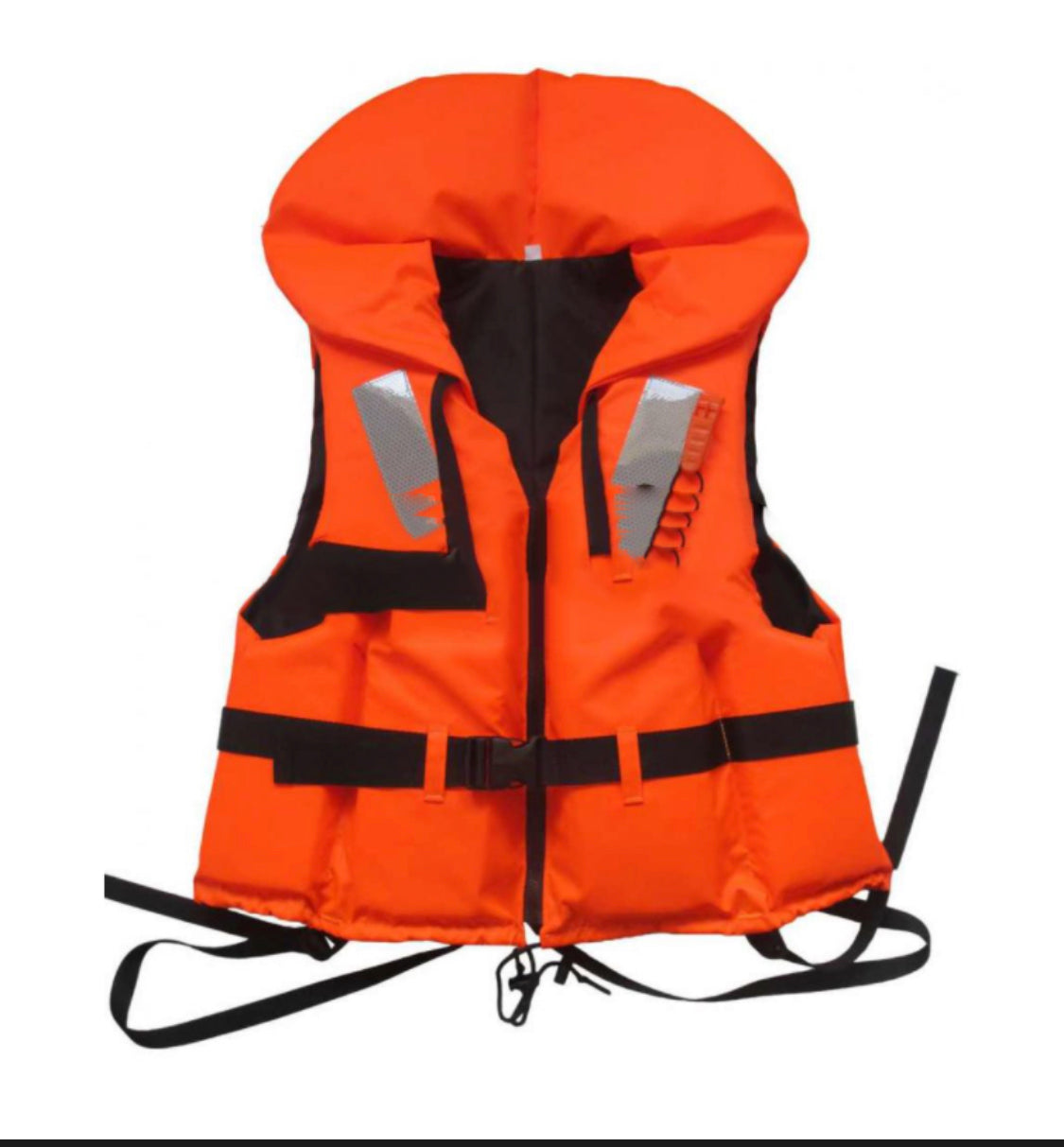 LIFE VEST W/LEG STRAP & WHISTLE