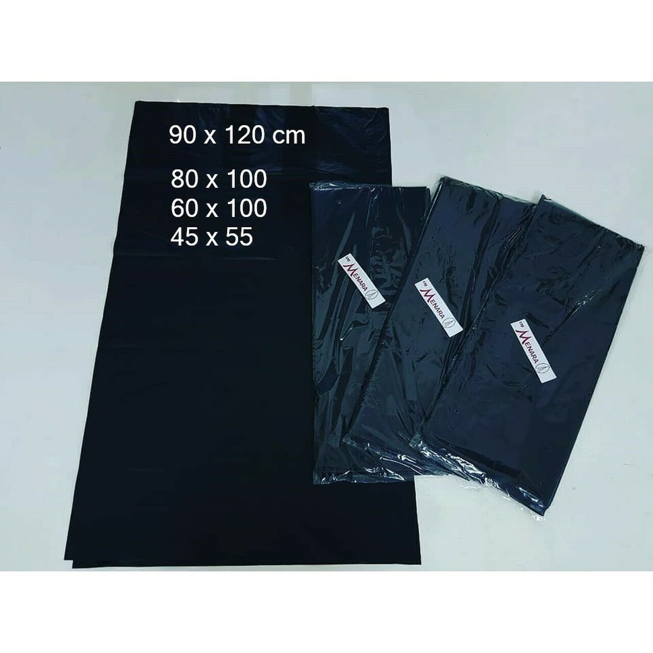 Polybag 80x100 Hitam