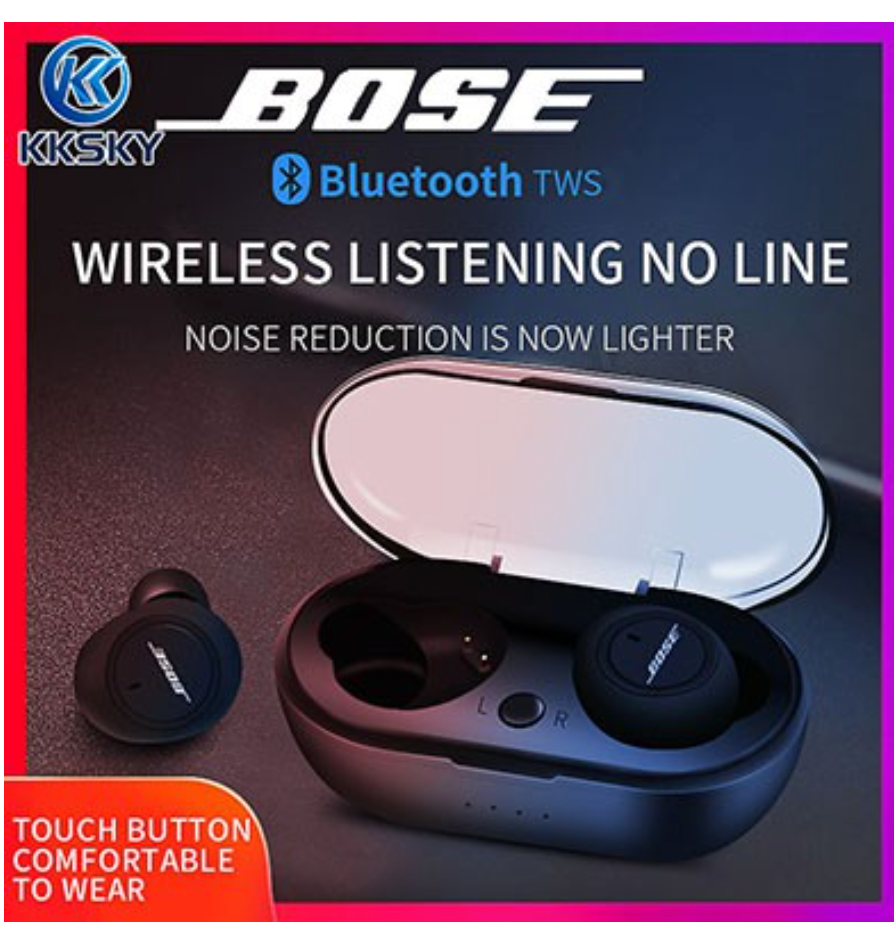 Boss TWS2 Earphone Wireless Bluetooth