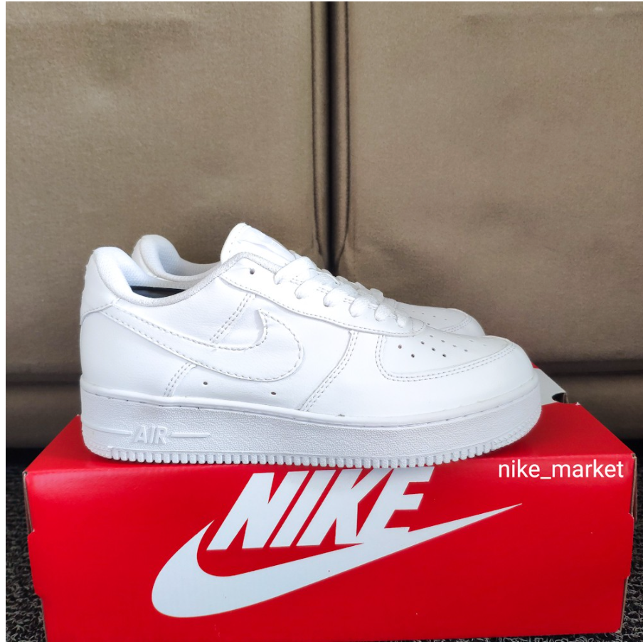 Nike Air Force One Full White – Gybsee