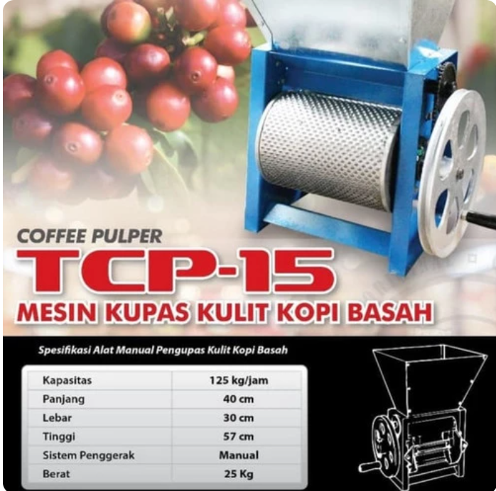 Mesin Kupas Kulit Kopi / Coffee Pulper