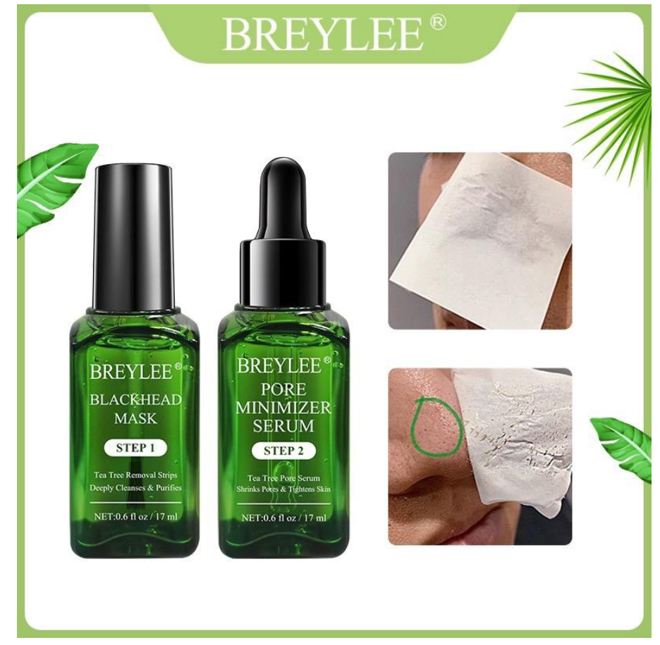 BREYLEE Varian STEP 1 Blackhead & STEP 2 Pore Serum