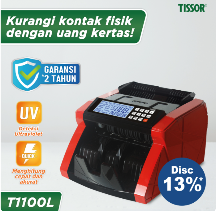 Money Counter - Tissor T1100L