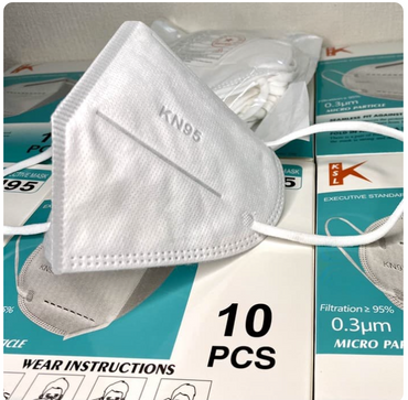 Masker N95 White KN95 (isi 10 pcs )