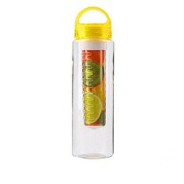Tritan Water Bottle With Fruit Infuser BPA Free - Random colour