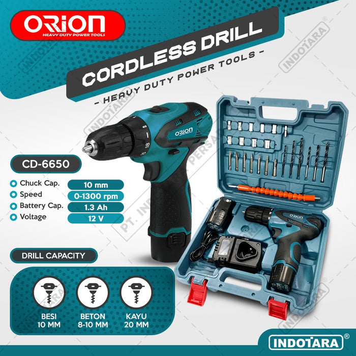 Cordless Drill Battery Orion CD6650