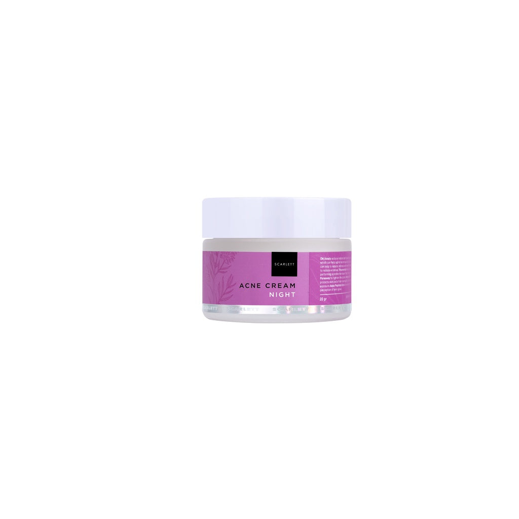 Scarlett Whitening Acne Night Cream