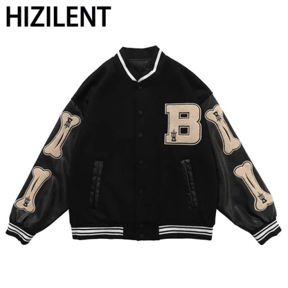 Jaket The Bone Varsity Korean Style