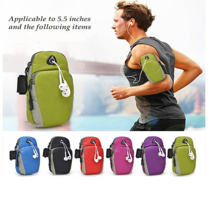 Armband Sport Wrist Holder tas HP serbaguna